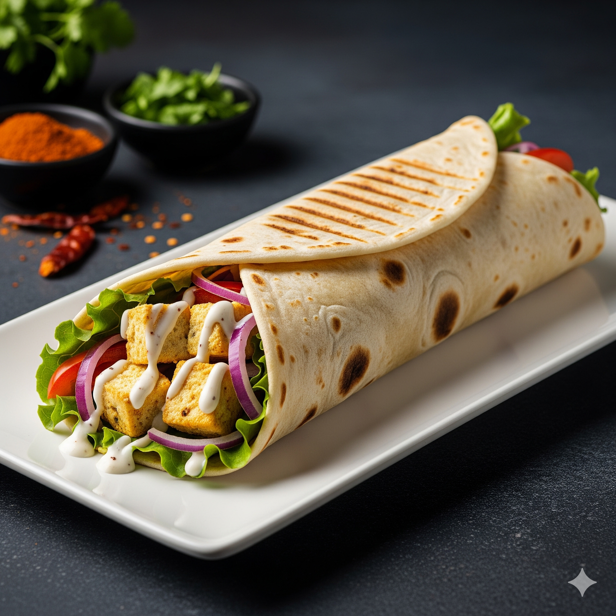 The Creamy Paneery Wrap
