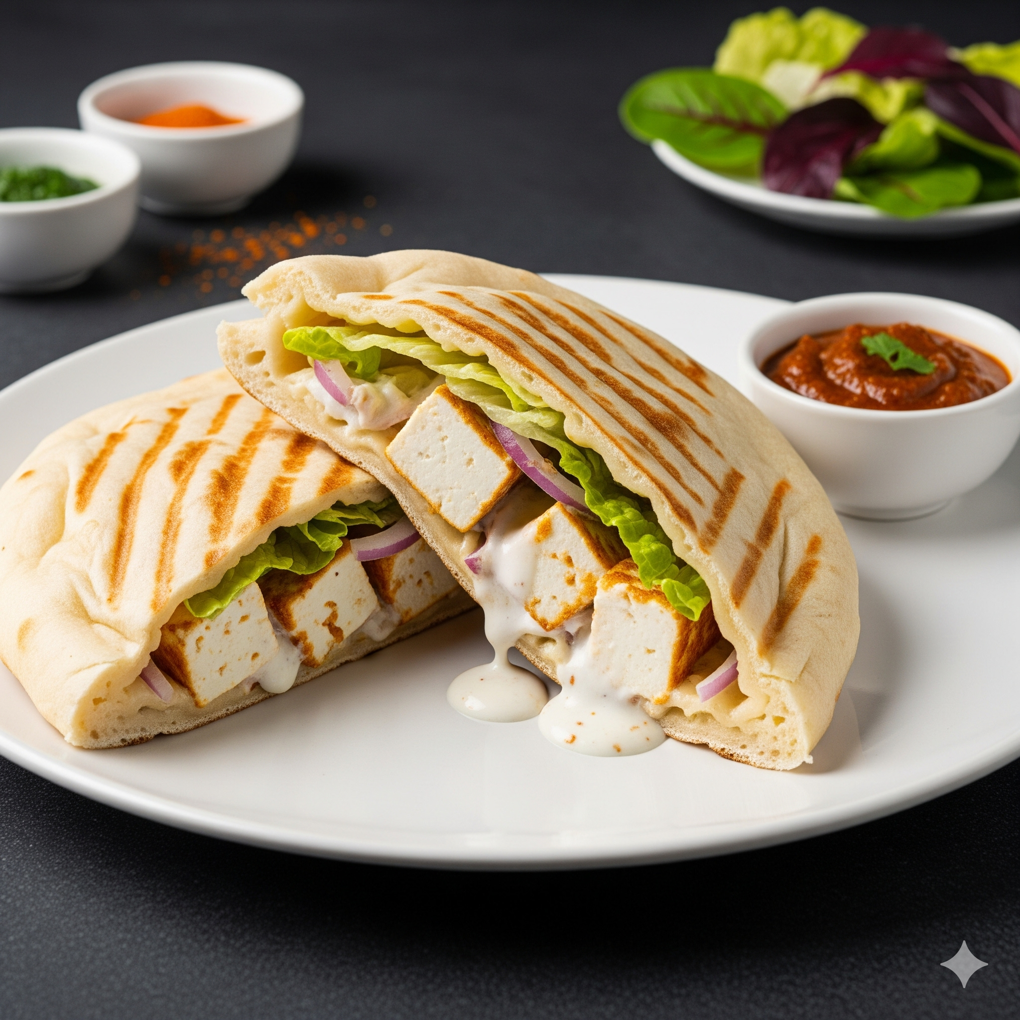 The Creamy Paneery Pockets