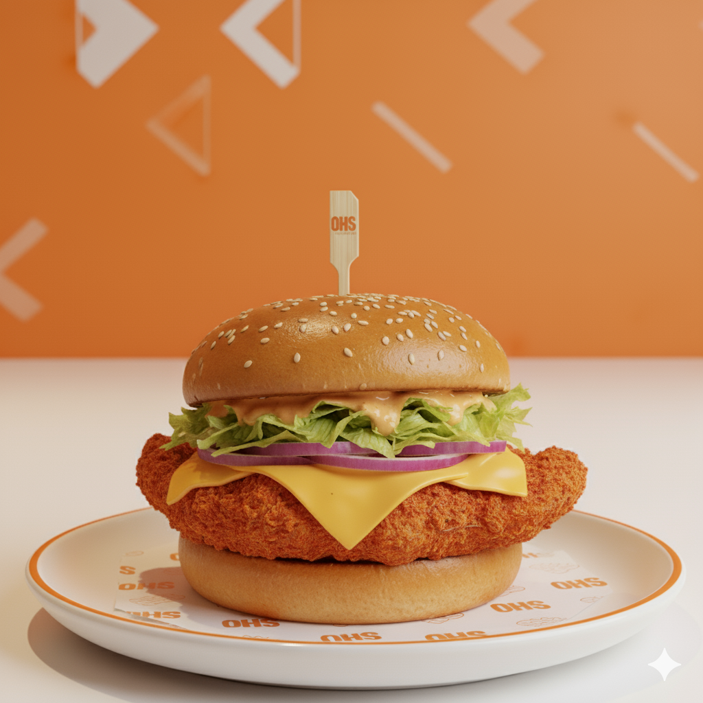 The Perilicious Chicken Burger