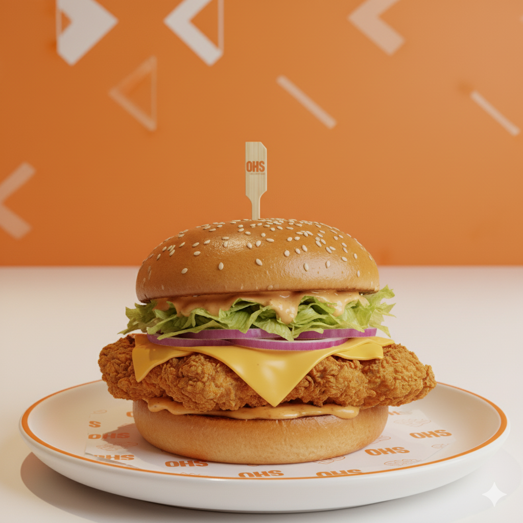 Herbs and Spices Chicken Burger